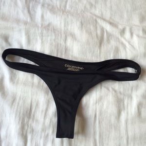 Coulbourne Onyx bikini bottoms