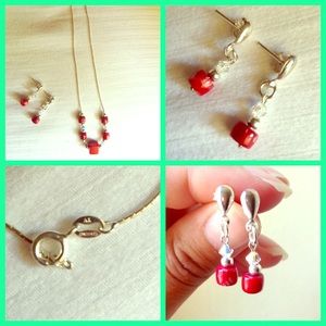 NWOT Necklace and Earrings