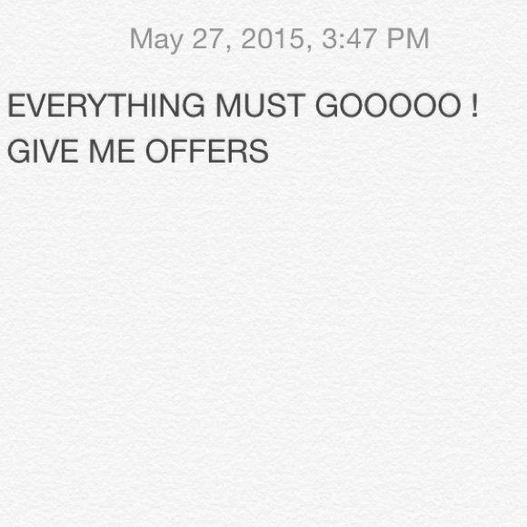Will accept any offer