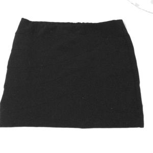 Black pencil skirt