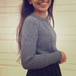 American Apparel Cropped Fisherman Pullover