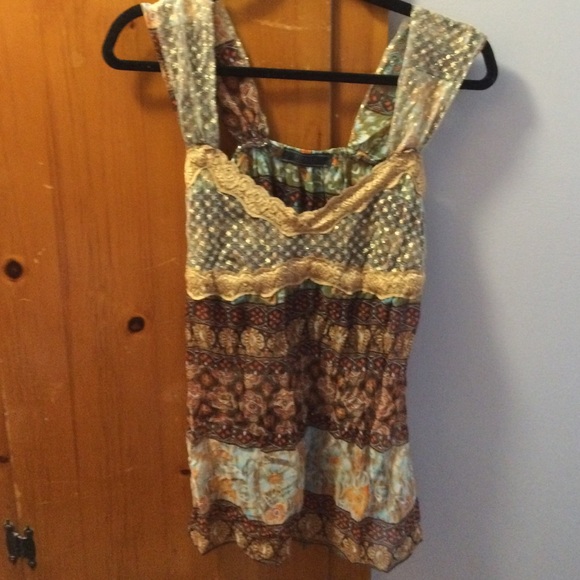 NEW 💜 vintage PRADA tank top shirt blouse S Small