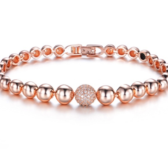 Jewelry - BURNISHED ROSE GOLD BRACELET