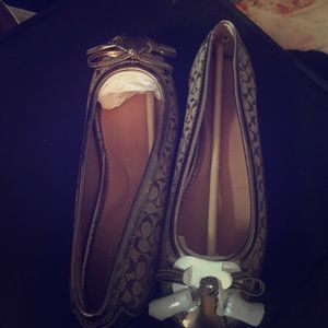 Coach ballet flats