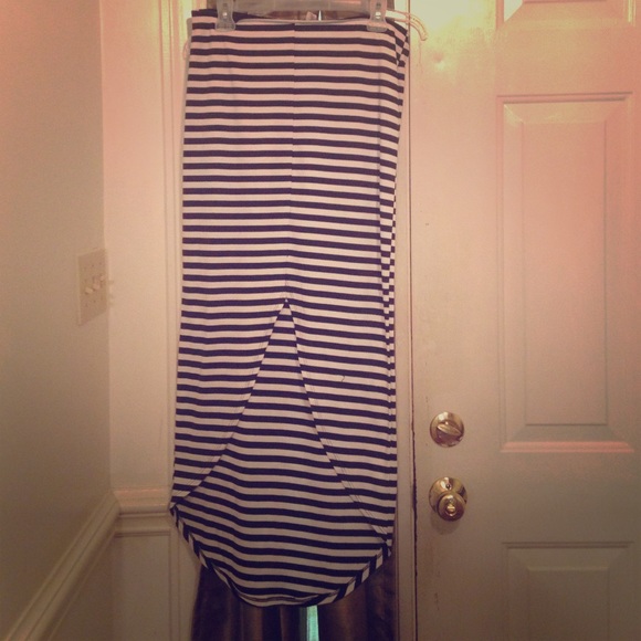 Black and white skirt