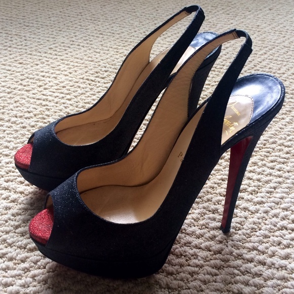 💯 authentic Christian Louboutin sling backs 👠👠 - Picture 2 of 4