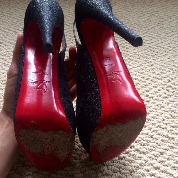 💯 authentic Christian Louboutin sling backs 👠👠 - Picture 3 of 4