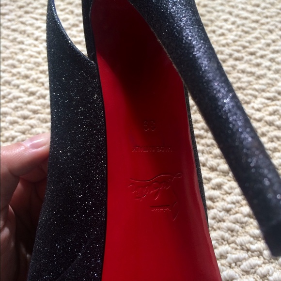 💯 authentic Christian Louboutin sling backs 👠👠 - Picture 4 of 4