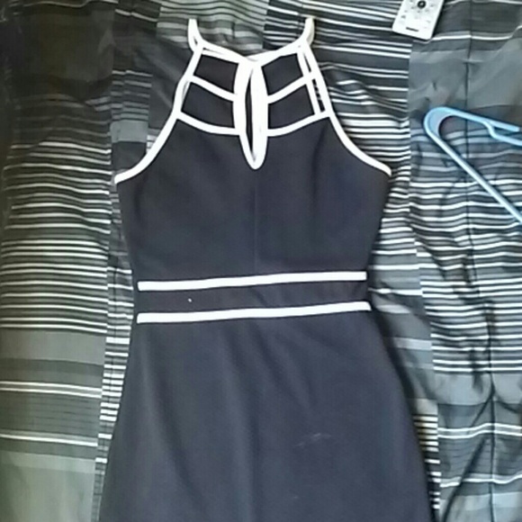 Black and white going out dress - Picture 1 of 3