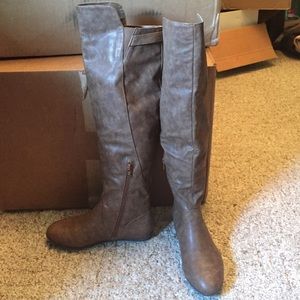 Brown Knee high boots