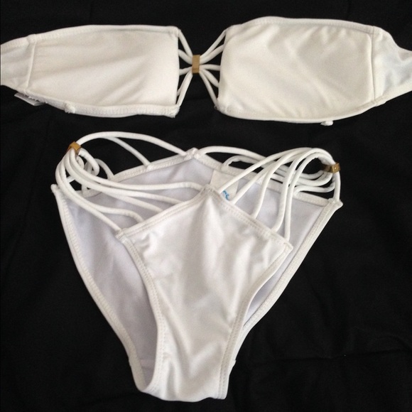 White bikini