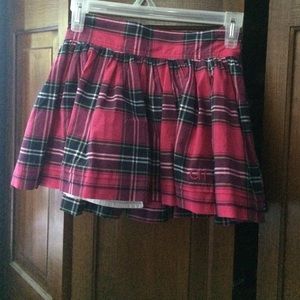Plaid skirt