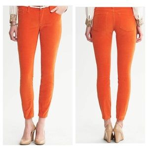 🚫SOLD🚫Banana Republic Orange Corduroy Pant
