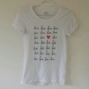 J.crew Love collector Tee xs