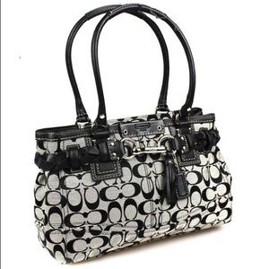 Authentic Black Coach purse
