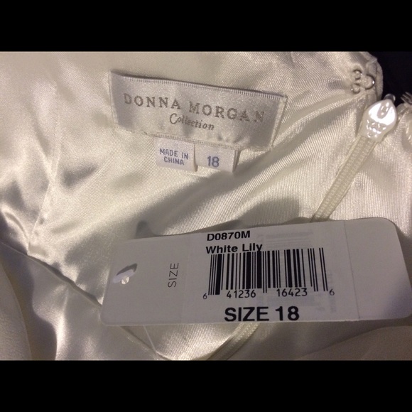 NWT Donna Morgan "Julie'" formal /prom/ bridal - Picture 3 of 4