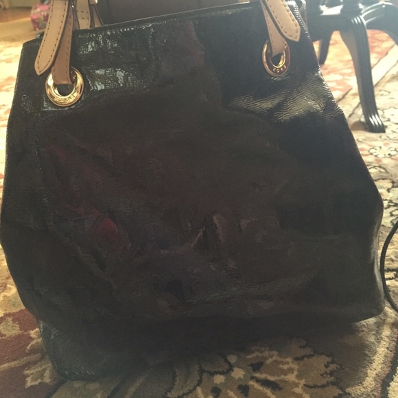authentic black Michael kors purse