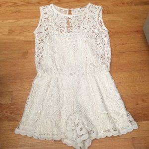 Ella Moss Jamiee Lace Romper