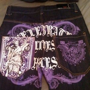 MEN'S RAW BLUE JEANS SIZE 32-30