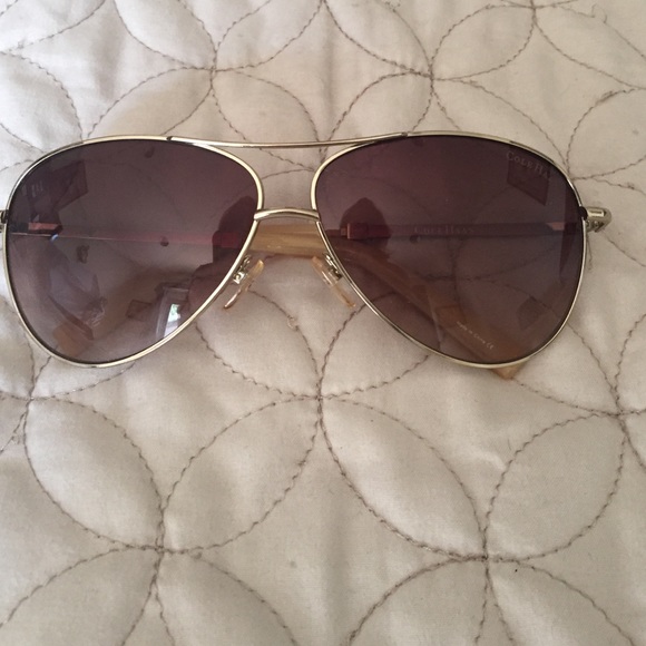 Cole Haan Aviator Sunglasses.