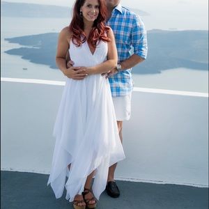 💥Host Pick!!💥 Alice + Olivia white maxi dress