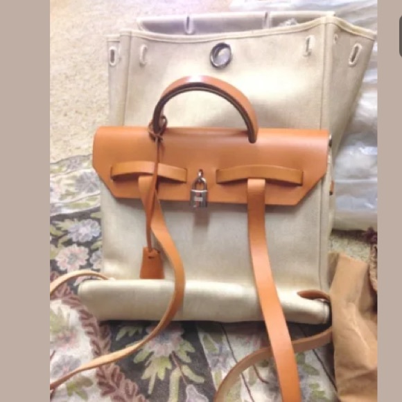 100% Authentic Hermes Her 2 in 1 Backpack/Handheld