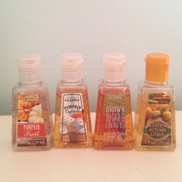 Fall themed Bath and Body Works Pocketbacs