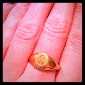 Monogram ring 6.5