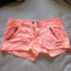 Pink neon shorts