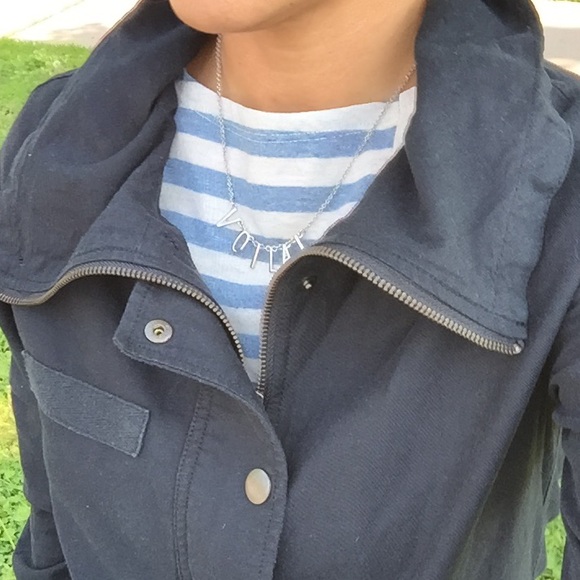 Navy utility  jacket - Picture 4 of 4