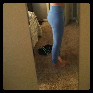 Nike leggings, size medium, baby blue!