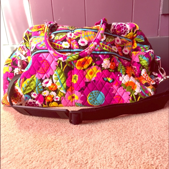 Vera Bradley weekender tote in "Va Va Bloom"