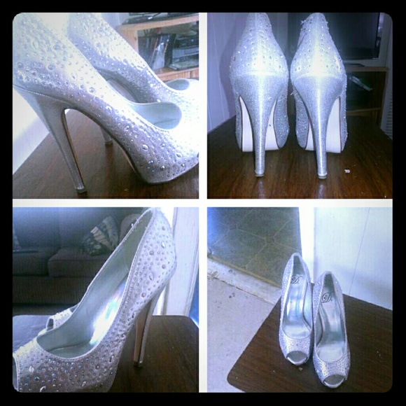 5" Silver Heels