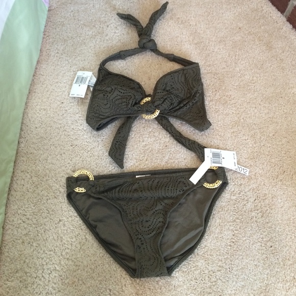 Trina Turk Cassis crochet bikini