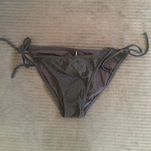 Medium all black Rip Curl string swim bottoms