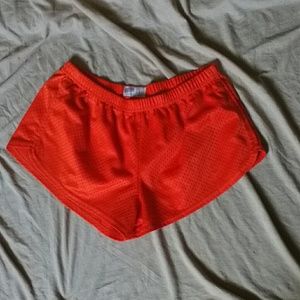 Orange hooters soffee shorts