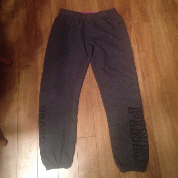 Pink sweat pants!