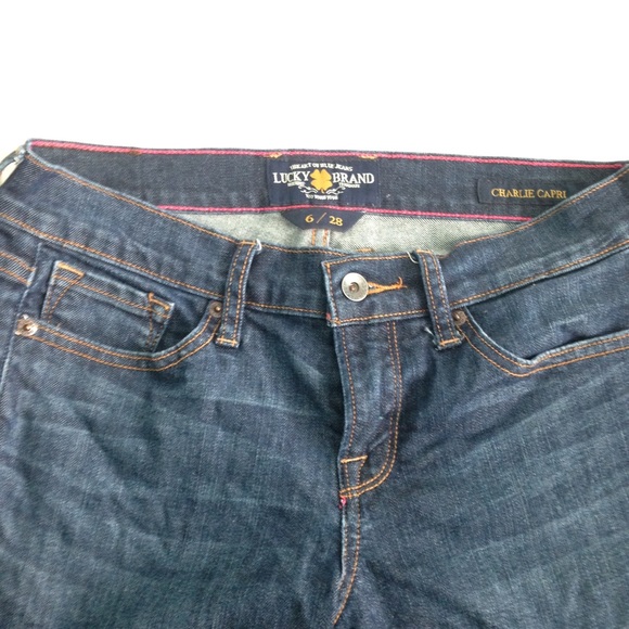 Lucky brand crop jeans
