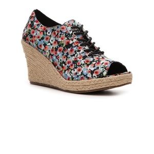 🌸Floral Espadrilles Wedge Booties🌸