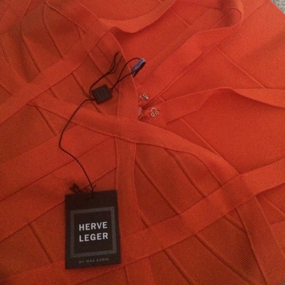 Herve Leger sleeveless dress