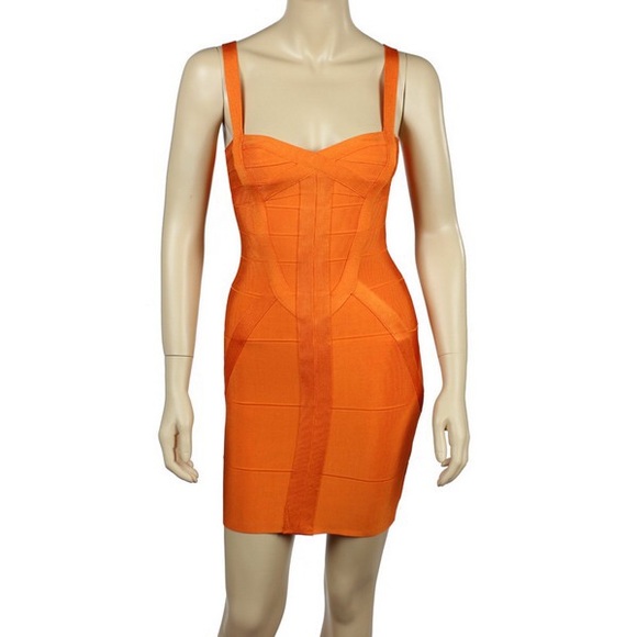 Herve Leger sleeveless dress