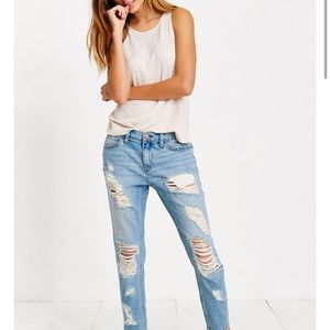 BDG Boyfriend Jeans- Slash Urban Outfitters