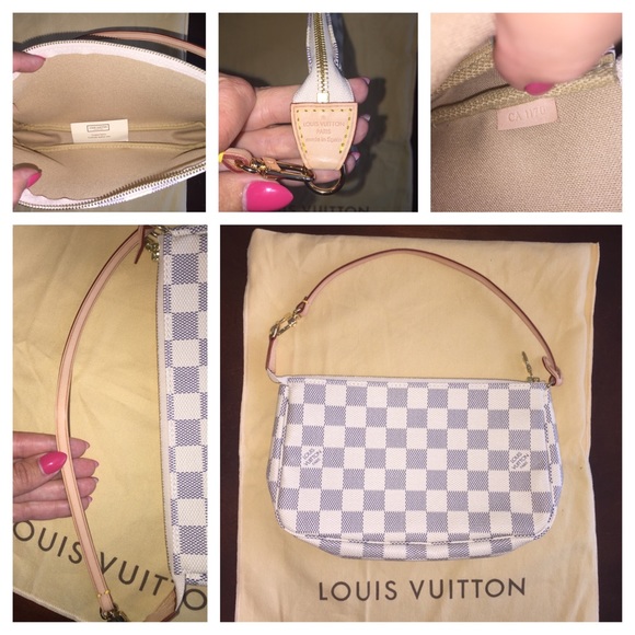 💰SOLD💰 Louis Vuitton Pouchette Damier Azur