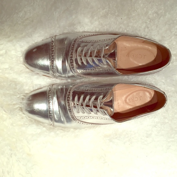 J. Crew Shoes - J.Crew Mirror Metallic Oxford