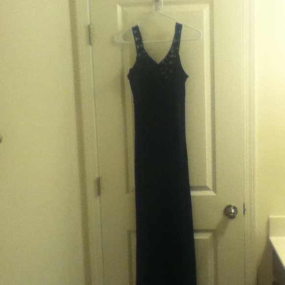 Calvin Klein Midnight black Maxi dress