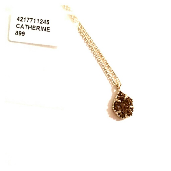 *sold on m e r c*! Kendra Scott drusy necklace nwt