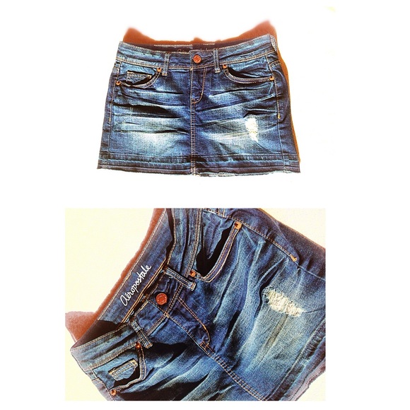 Aeropostale Jeans Mini-Skirt