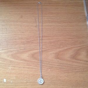 lucky brand silver necklace