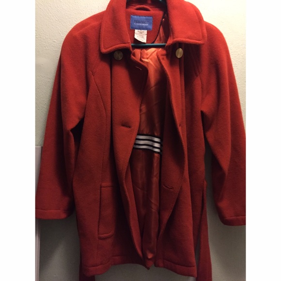 Cozy orange Peacoat