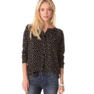 Juicy Couture heart print blouse